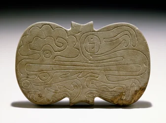 Berlijn Tablet, Late Adena, 400 v.Chr.-1 n.Chr. (zandsteen)